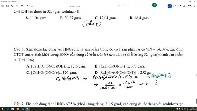 Sửa tinh bột - Xenlulozơ - bản mới