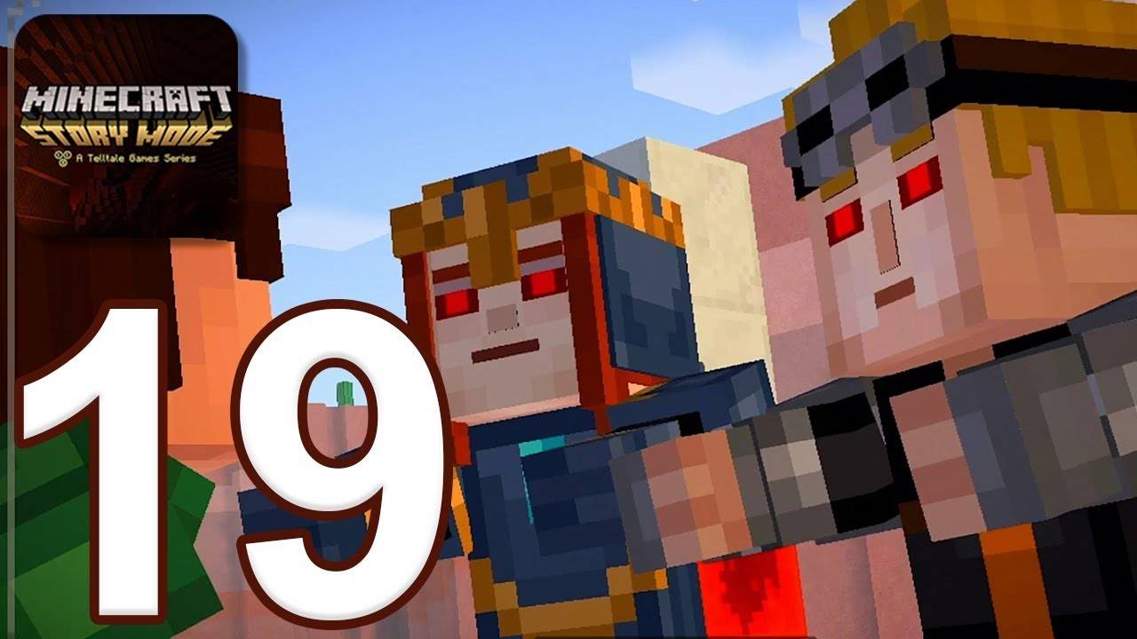 Я победил Визер шторм Minecraft Story Mode (серия 19)