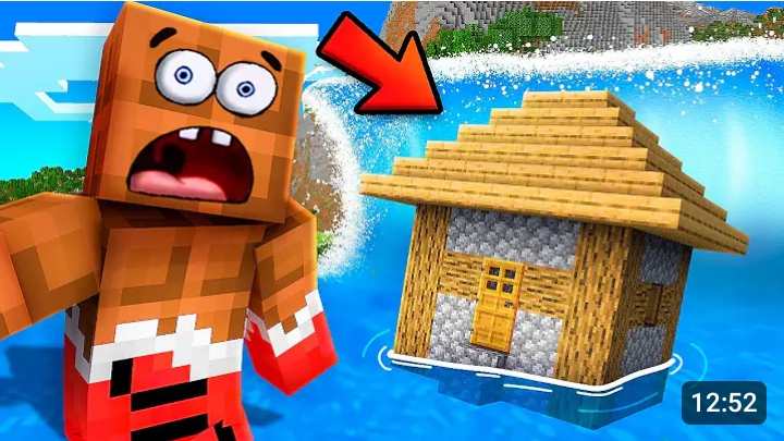 ЧТО СЛУЧИЛОСЬ с Моим СТРАННЫМ ДОМОМ На ВОДЕ в МАЙНКРАФТ?! Minecraft