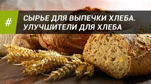 СЫРЬЕ ДЛЯ ВЫПЕЧКИ ХЛЕБА, УЛУЧШИТЕЛИ ДЛЯ ХЛЕБА