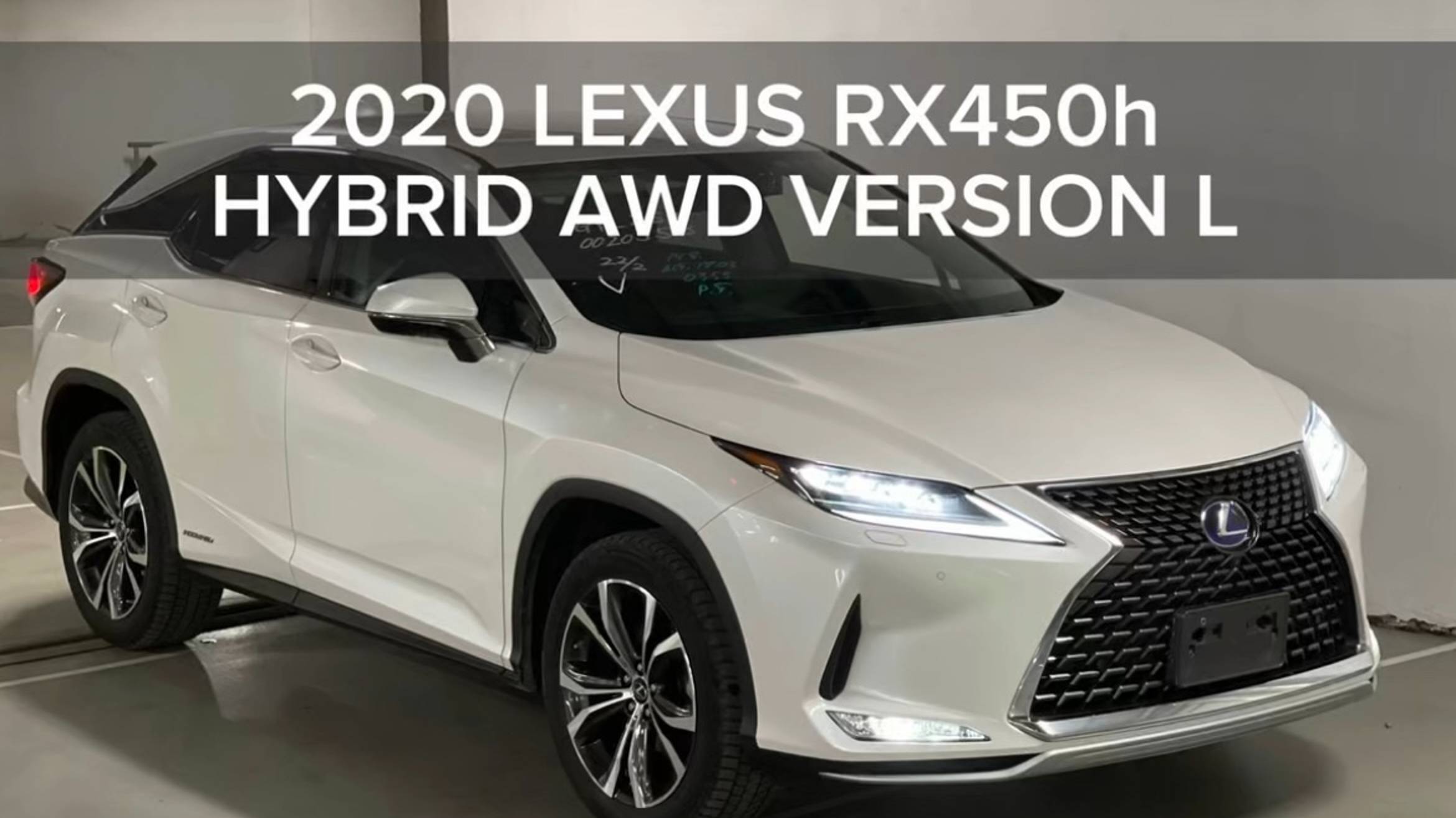 2020 LEXUS LEXUS RX450h HYBRID AWD VERSION L