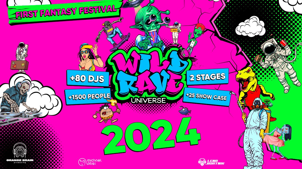 Вселенная электронной музыки, красок и безумия "Wild Rave" на фестивале "Слияние" 2024