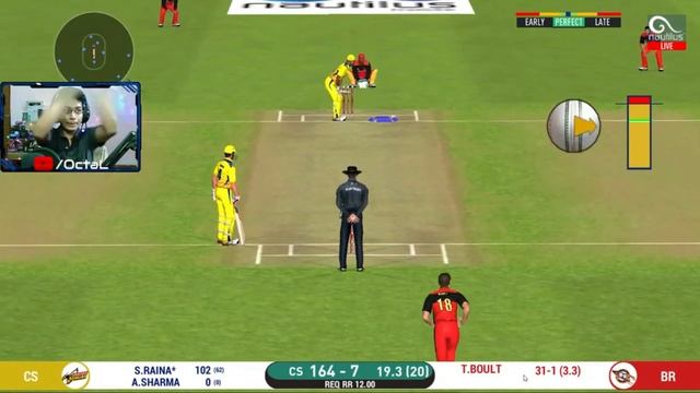 S.Raina Finish of in Style || Last Over Thriller & Shocking Finish in RC20 || OctaL