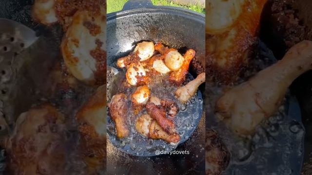 Курочка на мангале #рецепты