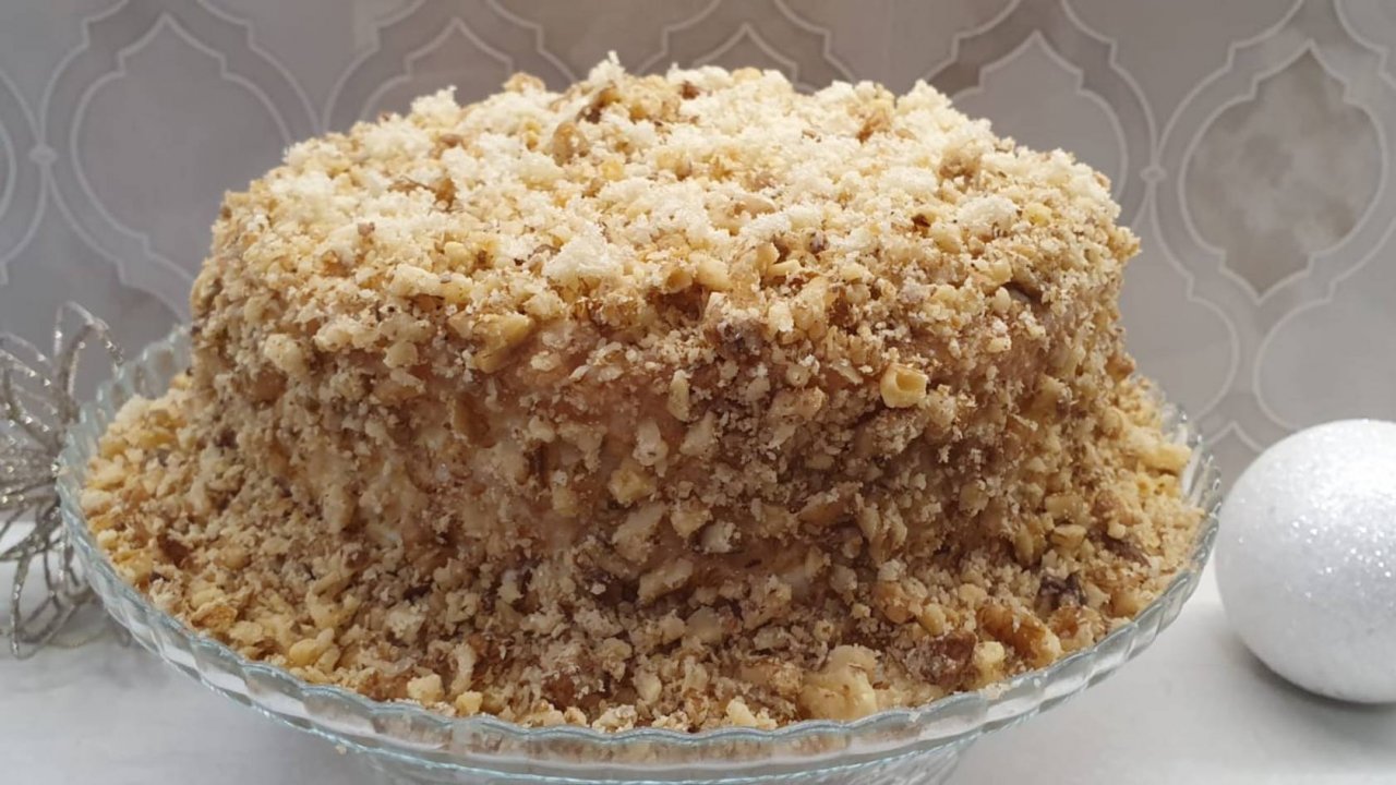 🤗🥮Торт бисквит «Ореховый» СССР💫🎄