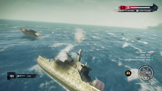 Just cause 4  Epic sea battle