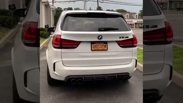 Bmw x5 выхлоп