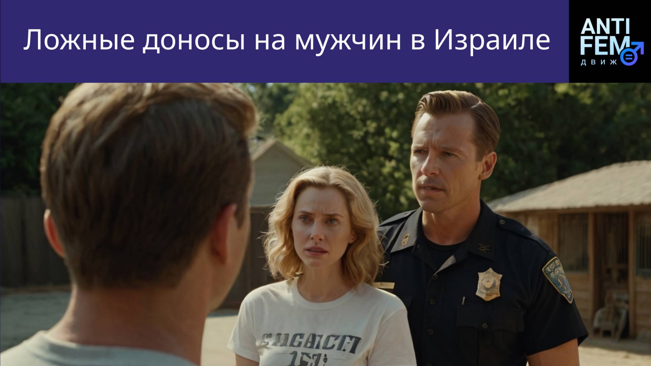 Ложные доносы на мужчин в Израиле