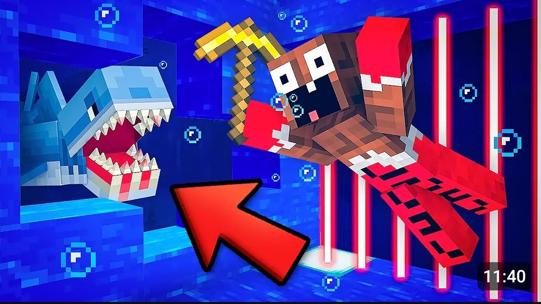 Как Сбежать из ВОДНОЙ Тюрьмы в Майнкрафт?! Minecraft