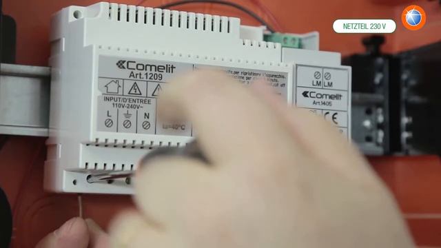 Comelit Quadra Kit , Zusatz-Aussensprechstelle