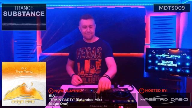 MAESTRO DABICI @ Trance Substance 009 (24.07.2024)
Support : ELV - Train Party