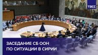 Заседание СБ ООН по ситуации в Сирии