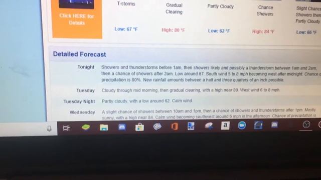 [NO EAS] Areal Flood Advisory for my Town