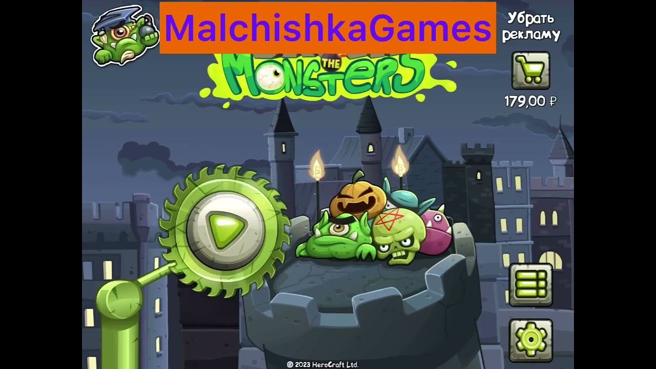 Crush the Monsters Roly Poly - Третий босс #gaming #funny #crush #game #walkthrough