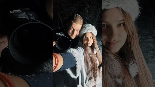 Фотографирую на снегу