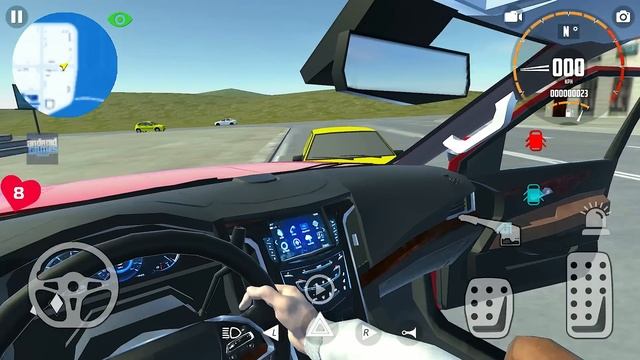 Cadillac SUV With Siren Driving In Taxi - Big SUV Simulator - Android Gameplay