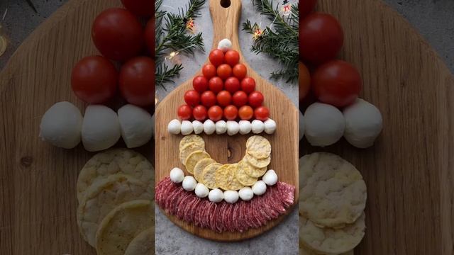 Вариант оформления закуски на НГ