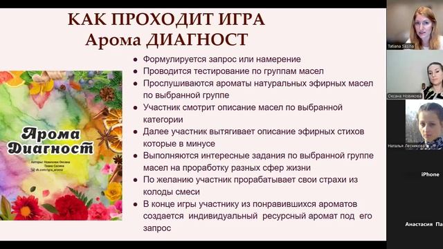 Демонстрация игры Арома Диагност