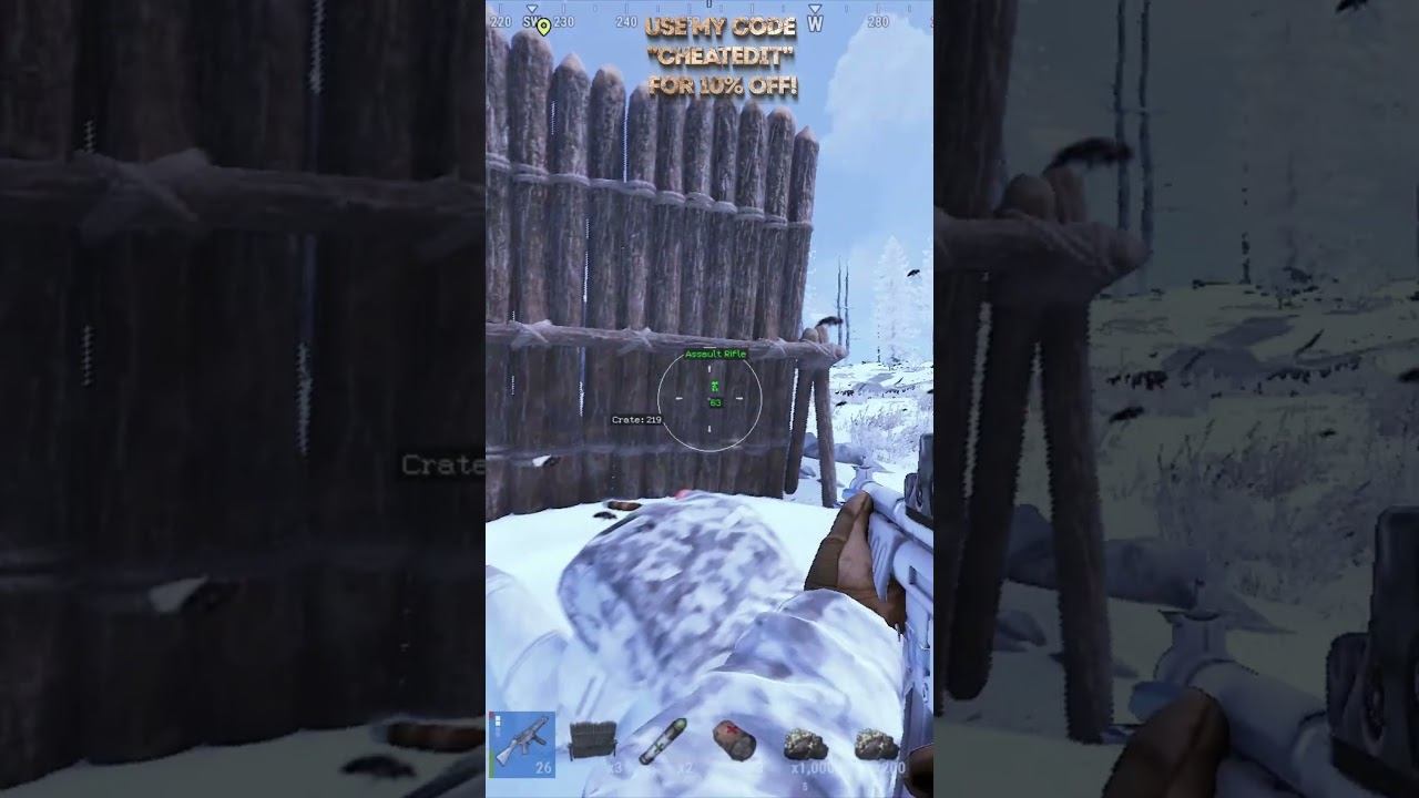 LEGIT CHEATING on OFFICAL SERVER with RUST CHEAT #rust #rustpvp #rustgame #gaming #cheats #playrust