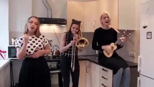 guitar,trumpet,song - oтличный(cover)