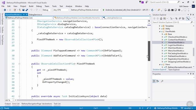 Pluralsight-Building an Enterprise Mobile Application with Xamarin.Forms Part3