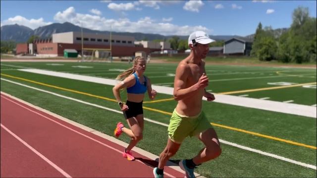 Allie Ostrander  6x600 (1.40)  3x400 (63)