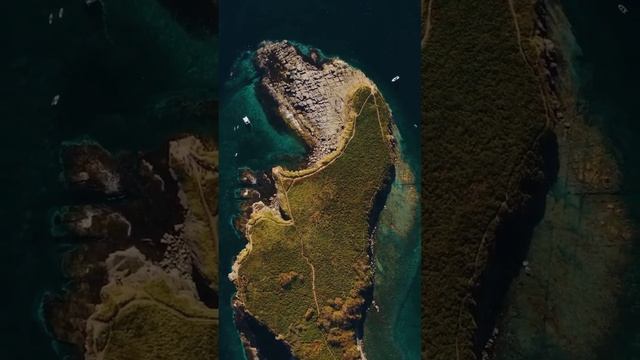 Мыс Тобизина на острове Русском в Приморском крае, Россия