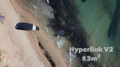Ozone Hyperlink v2 9 and 13 Light-Wind Session