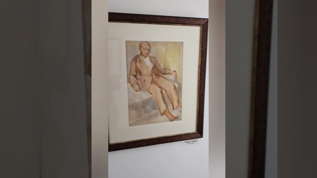 На выставке в доме Павла Кузнецова г. Саратов