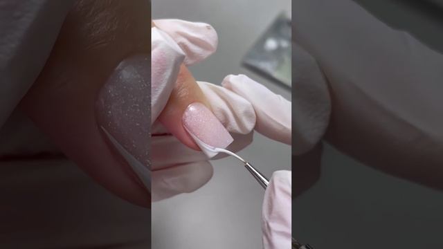 И снова френч с ТМ @ME NAILS