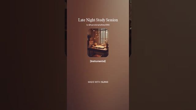 Late Night Study Session