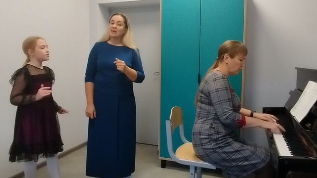 Биккерт Елизавета 9 лет "Вечерний хоровод" А.Кудряшов