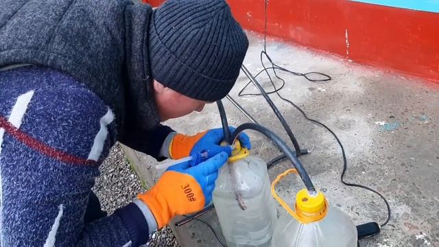 Gazalin propan qoldigidan olingan gaz
