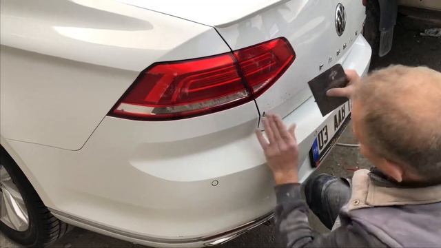 Passat B8 Led Zenon Spoiler Ve Yeni Passat Yazısı Uygulaması