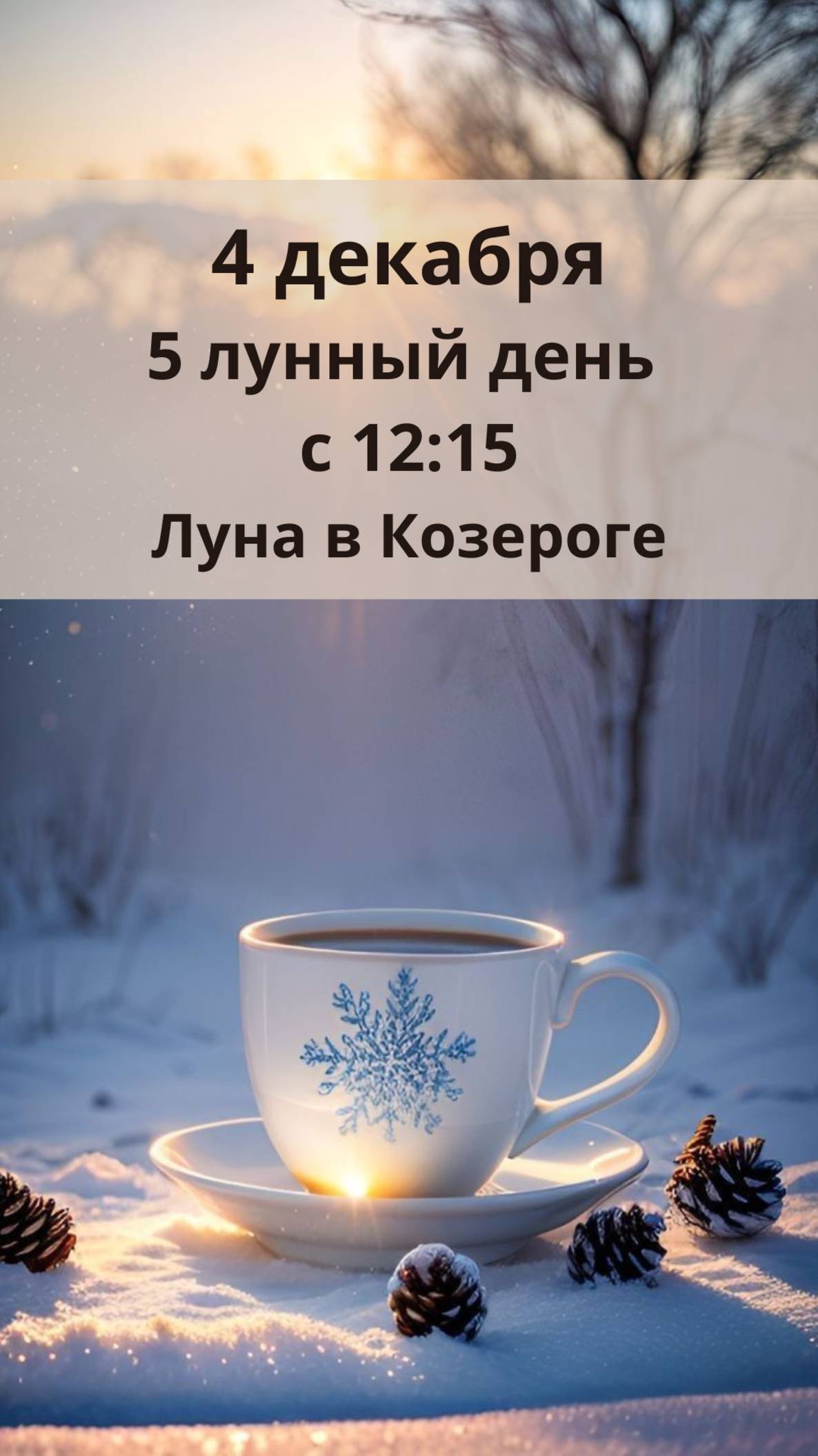 4 ДЕКАБРЯ ЛУННЫЙ КАЛЕНДАРЬ И АСТРО ПРОГНОЗ НА СРЕДУ