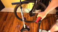 Bikemate Floor Pump with Gauge - Bicycle tire pump