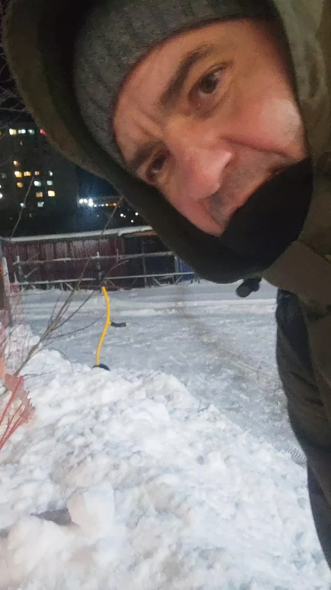 Торнадика . Уборка снега .