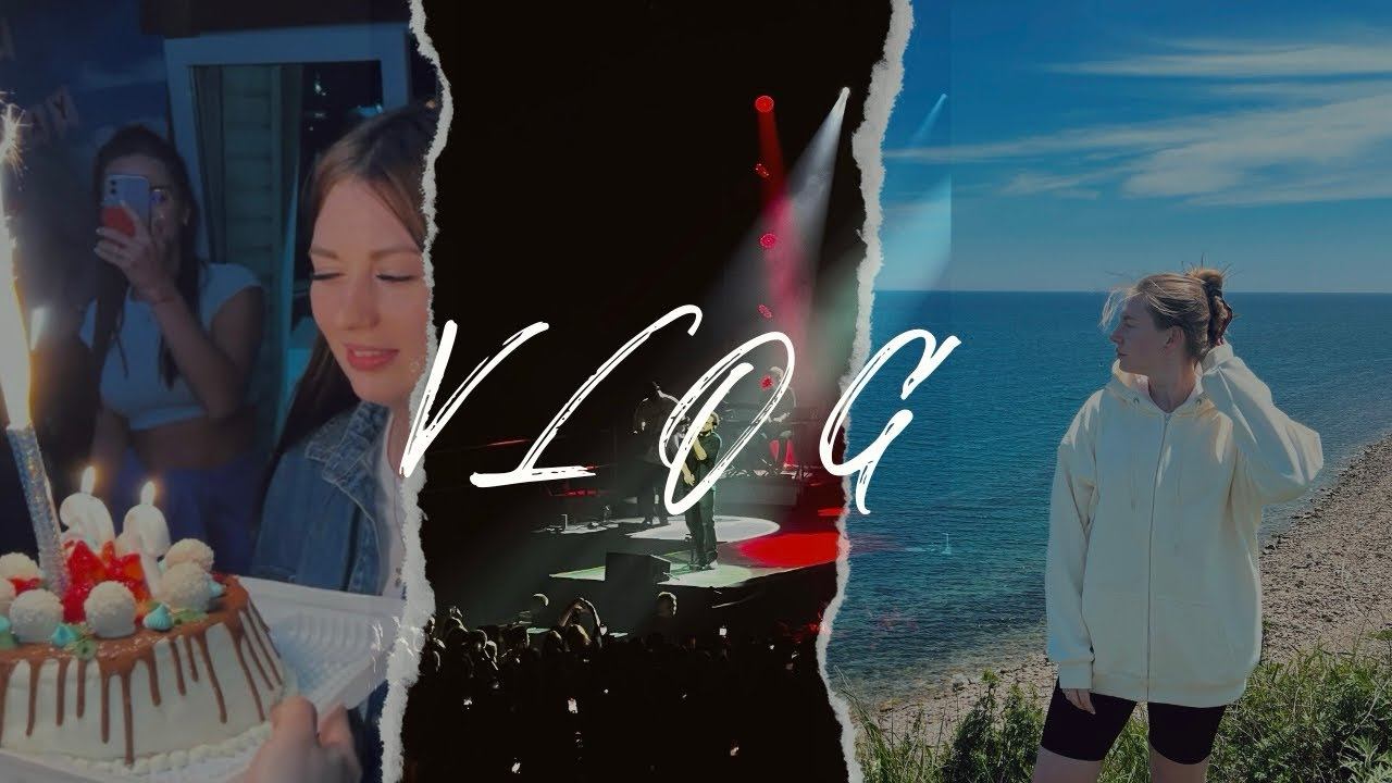 ВЛОГ: МОЯ НЕДЕЛЯ  | День рождения | Концерт Три дня дождя & Jony
