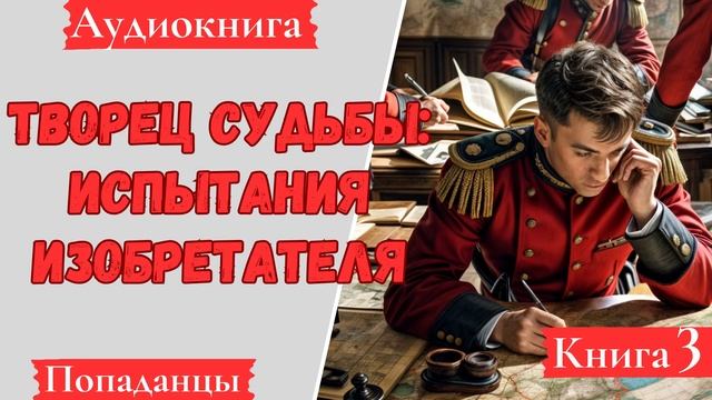 [АУДИОКНИГА]: Творец судьбы: испытания изобретателя. Книга 3.
Жанр: попаданцы.