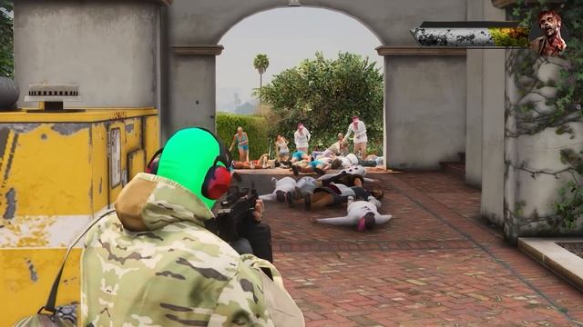 Я Пережил 1,000,000 ЗОМБИ за 24 ЧАСА в ГТА 5! ЗОМБИ АПОКАЛИПСИС В GTA 5 ОНЛАЙН МОДЫ