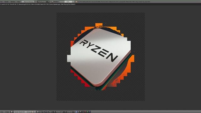 i5 4670 RyzenGraphic_27 Blender benchmark