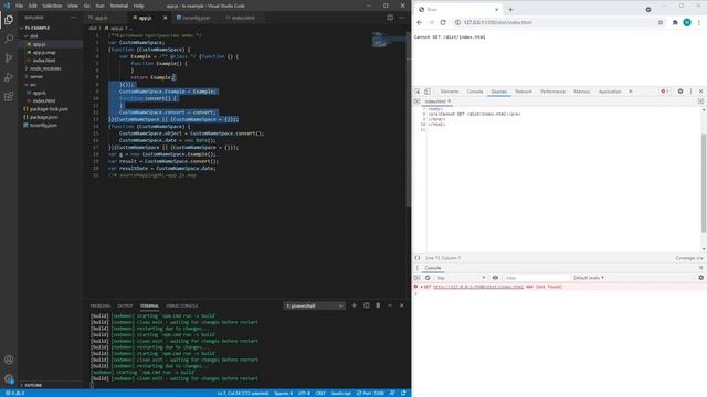 2.18. TypeScript - Пространства имён