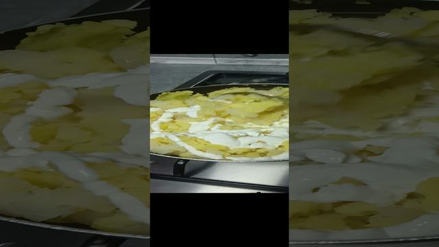 Картошка пюре из сметаны