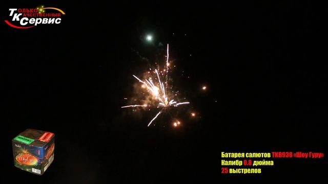 TKB938 ШОУ ГУРУ 25 залпов 0,8