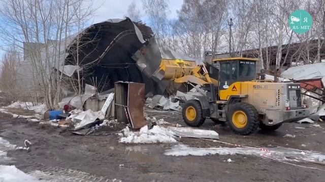 Демонтаж металлоконструкций в Тюмени