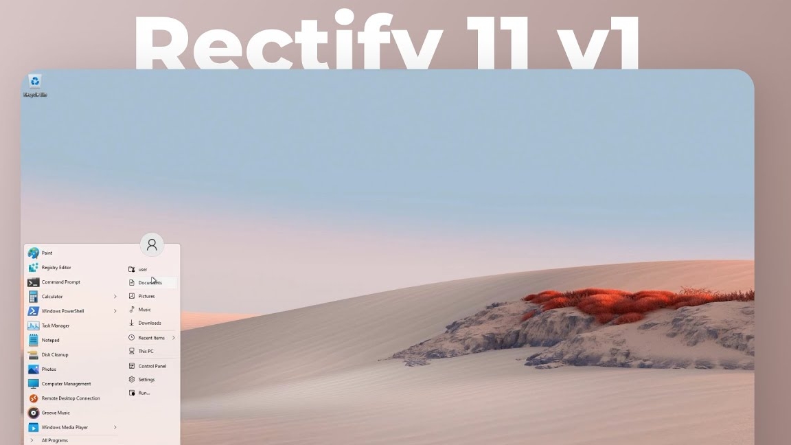Модифицированная ОБЛЕГЧЁННАЯ Windows 11 - Rectify 11! Обзор. _ Windows 11 Lite. Сборка Windows 11!