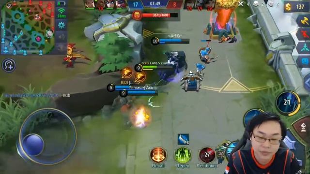 BISA PAKAI HERO BARU LING DI ORIGINAL SERVER!!! LANGSUNG DI KATAIN CHEATER! MUSUH AUTO TOXIC PARAH!