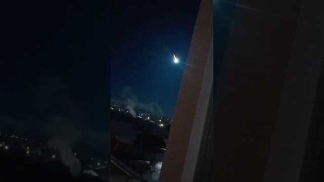 В небе над Россией сгорел метеорит