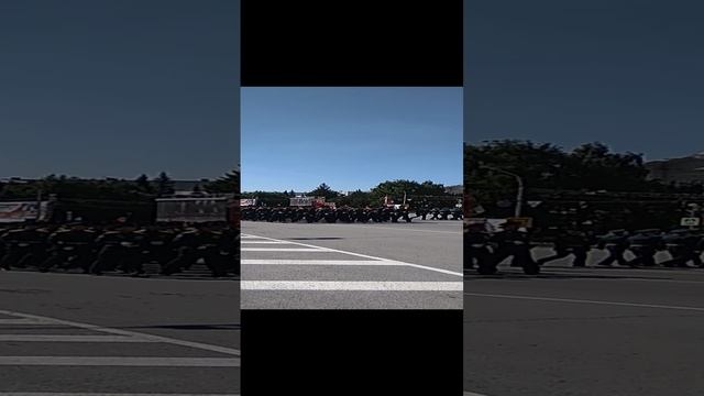 Парад к Дню Победы в Омске.