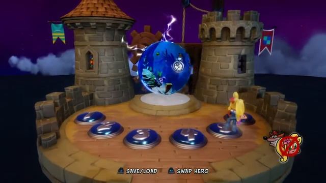 Crash Bandicoot 3: N. Sane Trilogy - Characters Enter Not Their Levels Glitch
